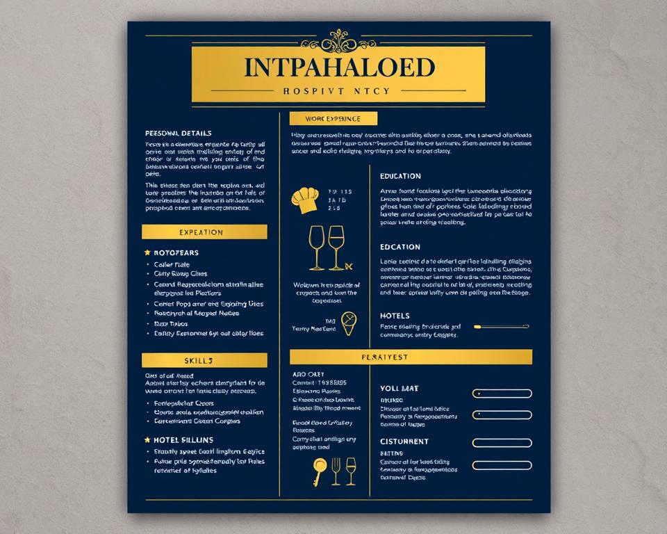 hospitality resume
