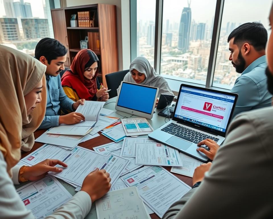 Dubai work visa application process