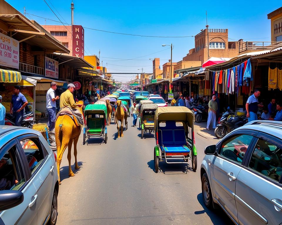 lifestyle in the Middle East transportation